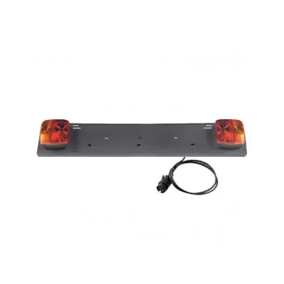 BARRA PORTATARGA E FANALI PERUZZO SPINA 7 POLI 394 1