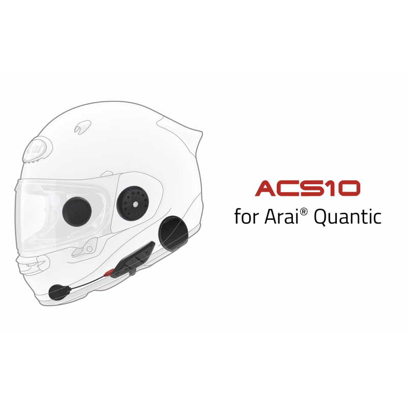 INTERFONO SENA ACS10 ARAI FULL-FACE SEACS1001 4