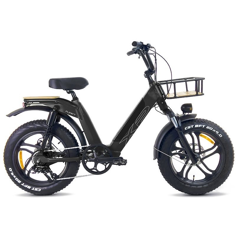 BICI E-BIKE FUNKY BLACK XP20210 2