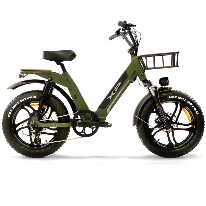 BICI E-BIKE FUNKY GREEN I-F28 1