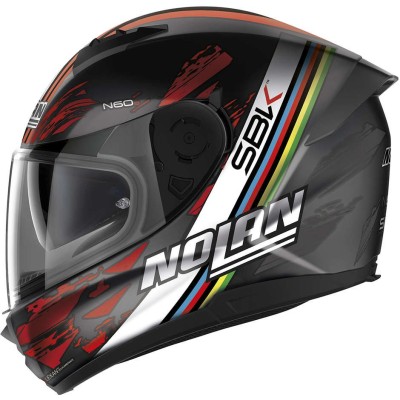 CASCO INTEGRALE NOLAN N60-6 SBK FLAT BLACK 056 N660003290567 3