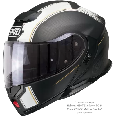 VISIERA SHOEI CNS-3C PER NEOTEC 3 MELLOW SMOKE 17410011 2