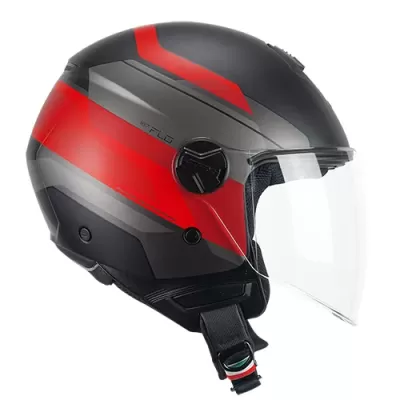 CASCO JET CGM FLO CITY VISIERA LUNGA