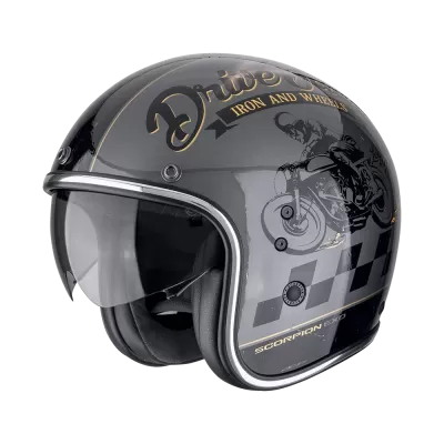 CASQUE JET Scorpion Belfast Evo Drive Rapidement