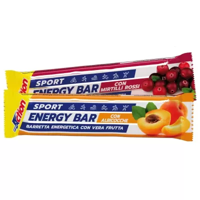 Barre d'énergie PRO ACTION Barre d'énergie Cranberries de fruits 23gr