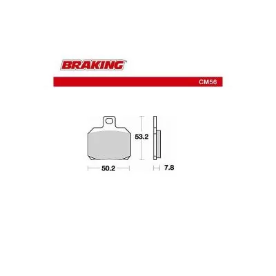 PASTIGLIE MOTO BRAKING 696 CM56 696CM56 1