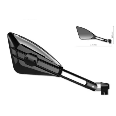 SPECCHIO RETROVISORE MOTO FAR DX NERO VIPER LINE 7202 7202 1