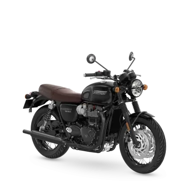 MOTO TRIUMPH BONNEVILLE T120 PG JET BLACK