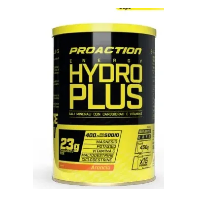 INTEGRATORE PRO ACTION IPOTONICO HYDRO PLUS 450GR GUSTO ARANCIA