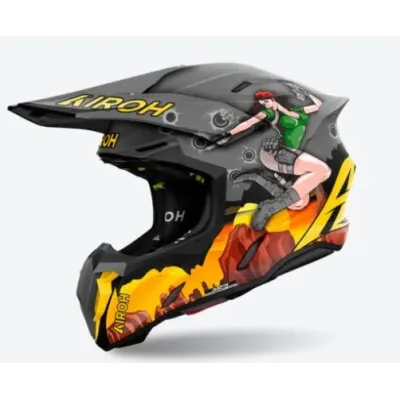 CASCO CROSS AIROH TWIST 3 ADVENTURE