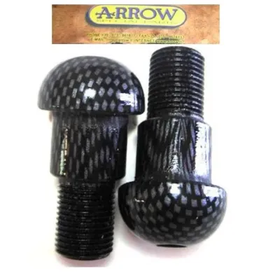 STABILIZZATORI MANUBRIO MOTO ARROW YAMAHA fino 1995 (CARBON LOOK)