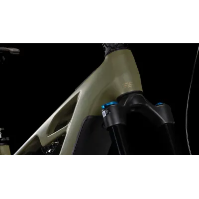 BICI E-BIKE CUBE STEREO HYBRID ONE77 HPC TM 800 TG.M DUSTYOLIVE'N'GOLD