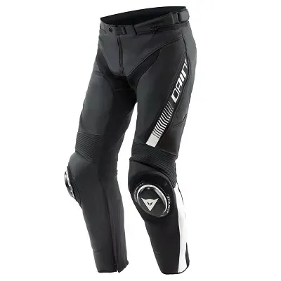 PANTALONE DAINESE SUPER SPEED PELLE BLACK-WHITE