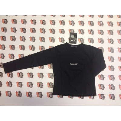 T-SHIRT BERIK DONNA COTONE NERA S T-910 1