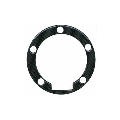 CORNICE TAPPO SERBATOIO CARBON LOOK VALTER MOTO PER KAWASAKI ZX9R 6R 2000 AV30 2