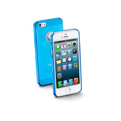COVER RIGIDA ULTRASOTTILE BLU IPHONE 5 ICEOPHONE5B 2